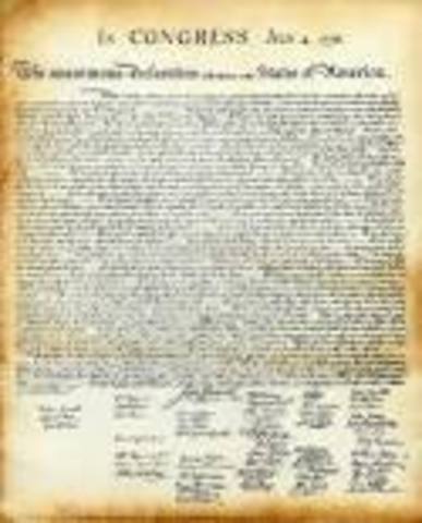 The Declaration of Independence