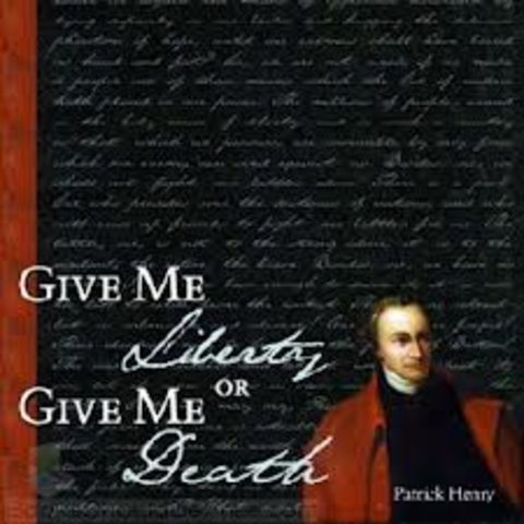 Patrick henry's speech