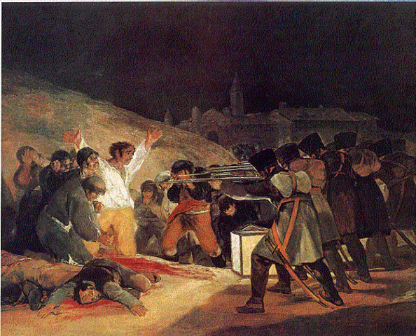 Très de Mayo, Goya 4° B,C,E