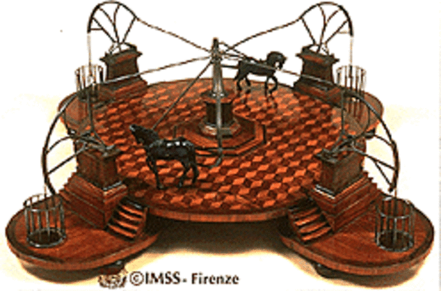 Galileo invents a pump