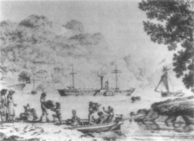 The Fulton's Steamboat was invented