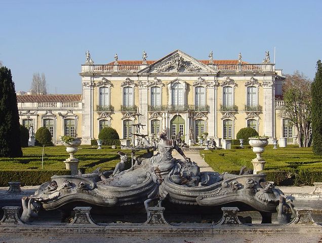 inauguração do palácio de queluz
