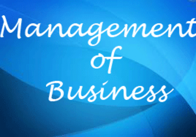 Management of Business