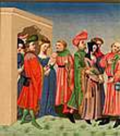 dressing in middle ages