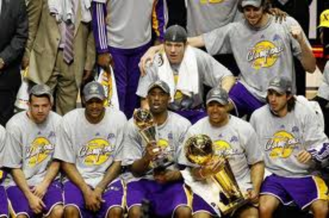 Lakers won championship