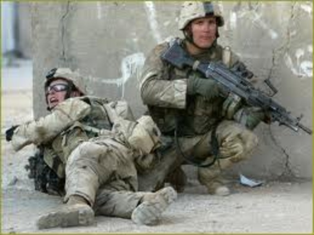 The final group of combat personnel leave Iraq.