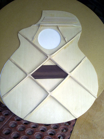 Frendrick Martin Created the X-braced guitar top to support the use of steel strings
