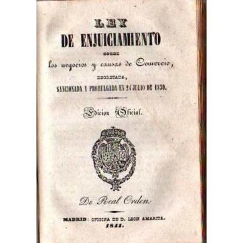 ANTIGUO ENJUICIAMIENTO ESPAÑOL