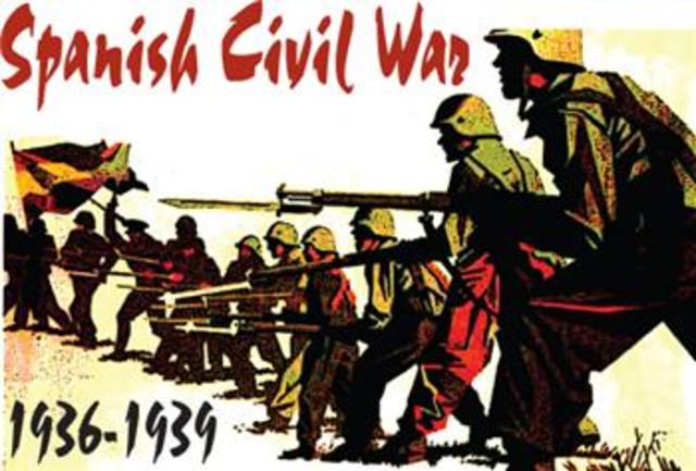 Civil War erupts in Spain