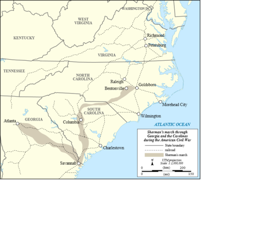 Sherman's Atlanta Campaign Begins