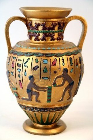 Egyptians jars