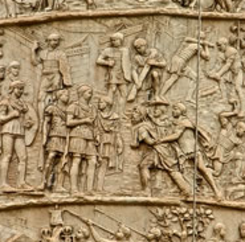 Relieves columna Trajano. 114 d C.