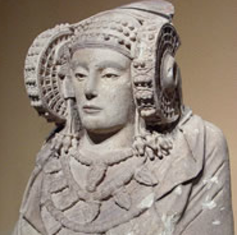 La Dama de Elche. Siglo V a. C.