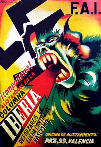 Civil War Errupts in Spain