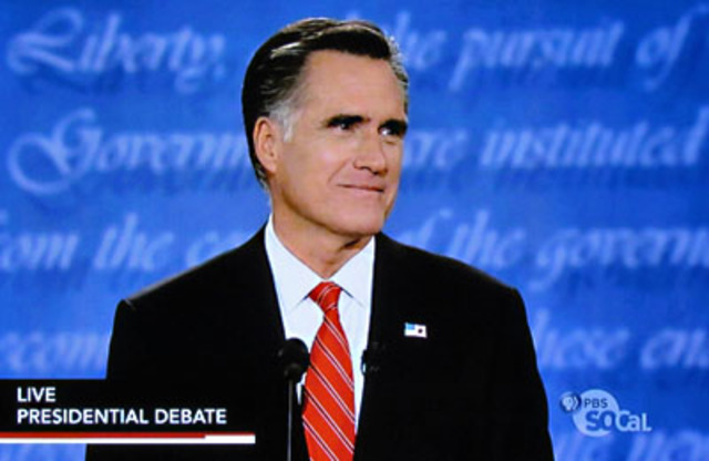 Romney's 1st debate with Obama