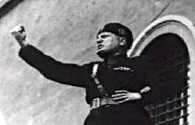 Mussolini Takes Power in Italy