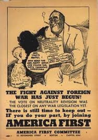 U.S passes the Neutrality Act