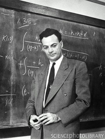 Richard Feynman and Julian Schwinger