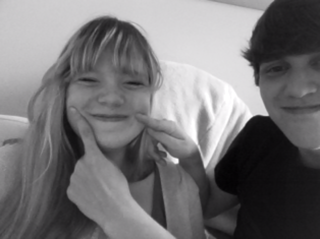 He visited me for the first time.