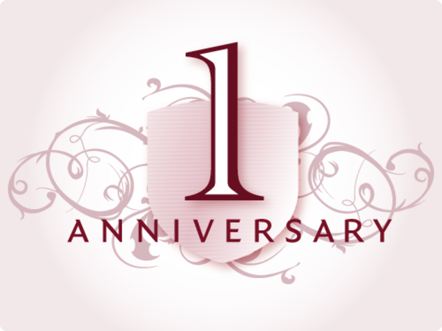 Our first Aniversary