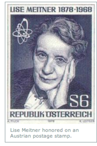 Lise Meitner and Otto Hahn and Fritz Strassman