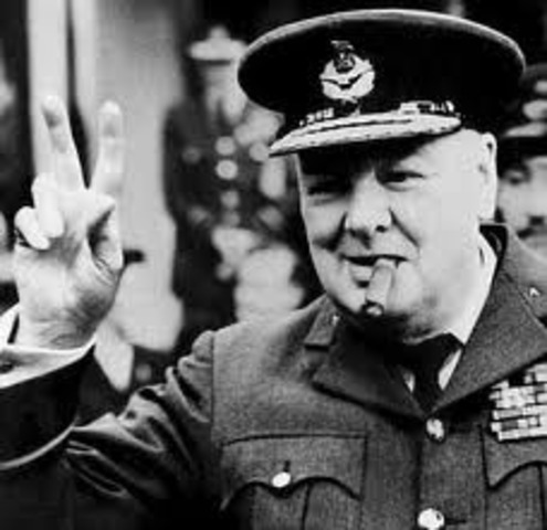Churchill is elected prime minister of England