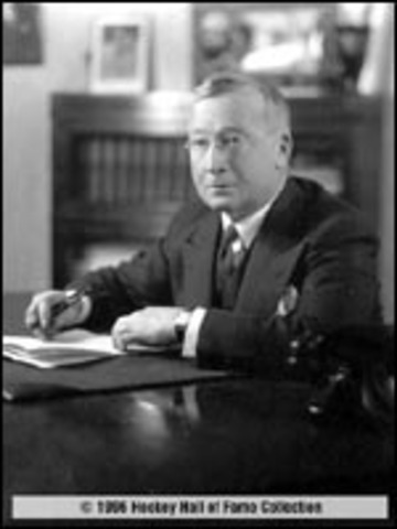 Frank Calder was named 1st president of NHL
