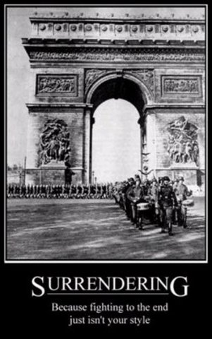 France surrenders...