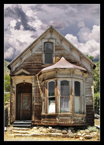 The visit to the man's childhood home