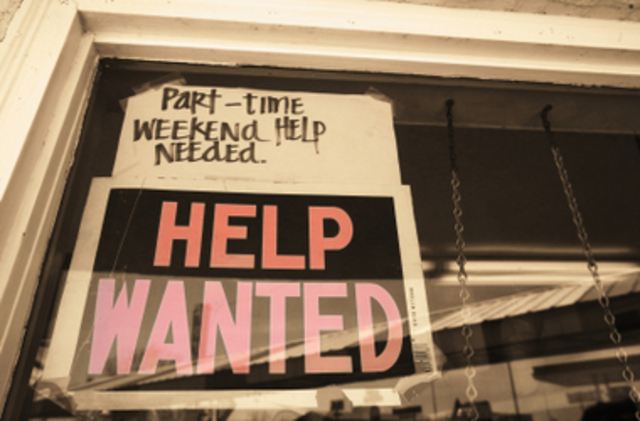 Have a part-time job.