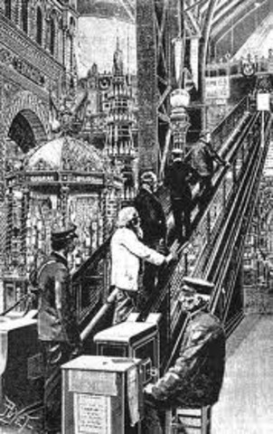 Seeberger registered "Escalator" as a trademark for a moving stairway