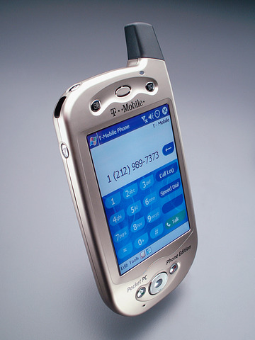 first pda phone.