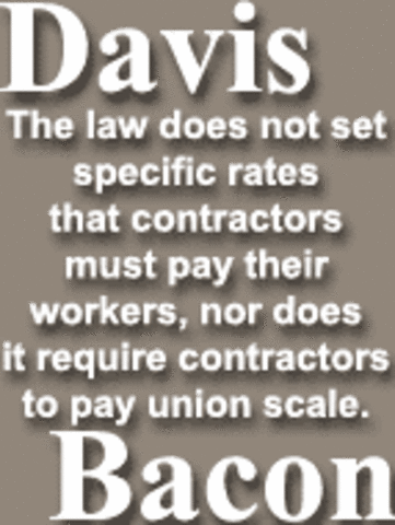 Davis- Bacon Act
