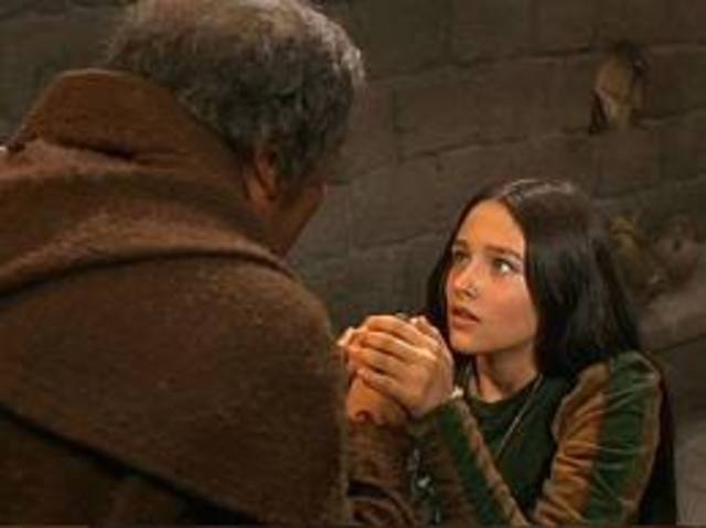 Friar Lawrence Helps Juliet