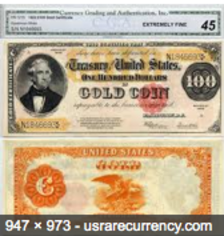 Gold Certificates