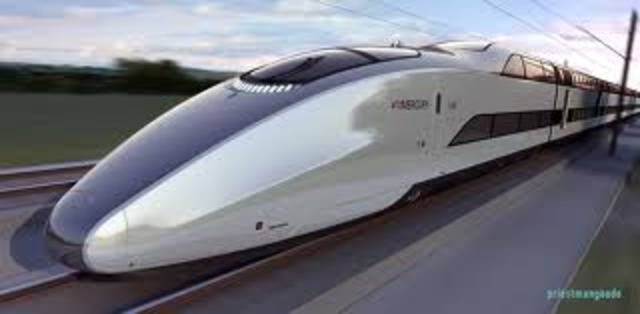 High speed train.