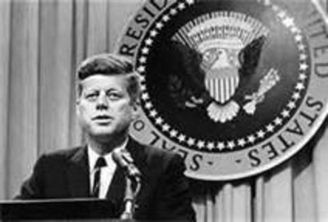 John F. Kennedy elected 35th president