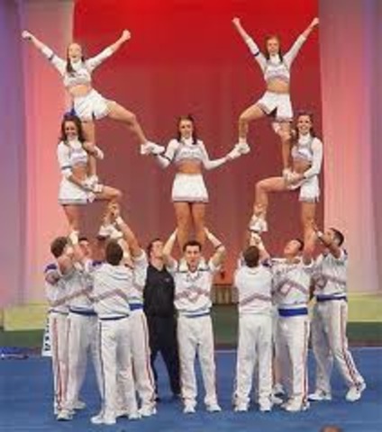 Try out for cheerleading!