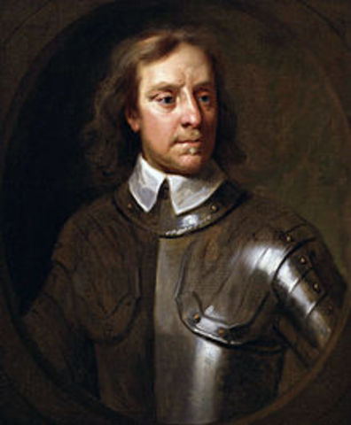 Oliver Cromwell of England