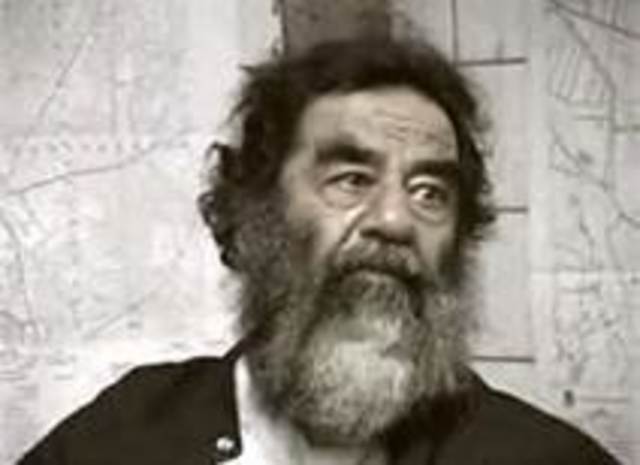 Saddam Hussein is captured
