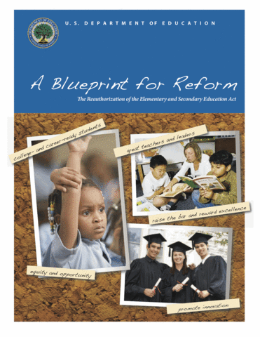 ESEA Reauthorization: A Blueprint for Reform