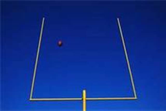 Sling shot goalpost
