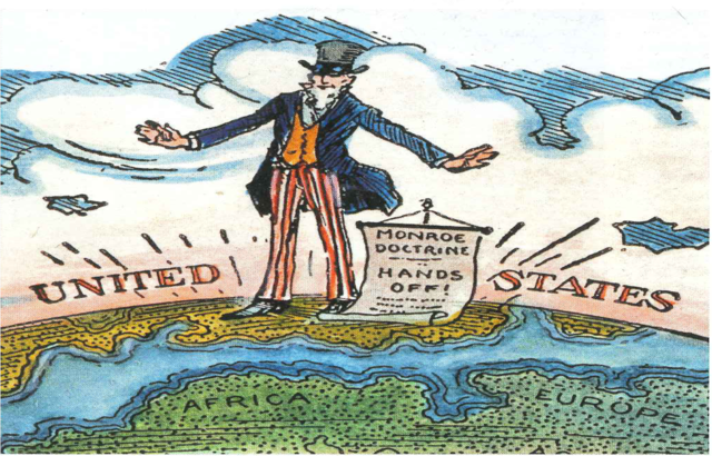 Monroe doctrine reflects specials US interests in Americas