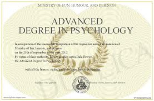 Get a degree in Psychology