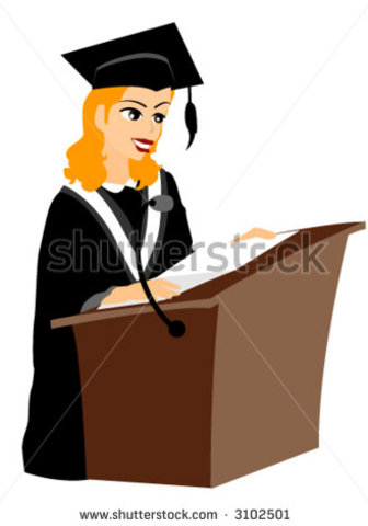 Have my speech chosen for Graduation