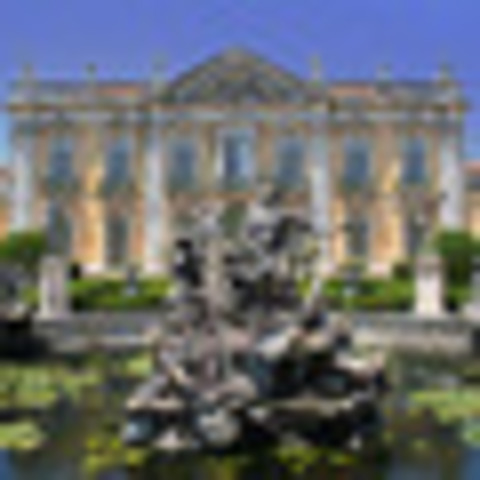 Inauguração do palácio de queluz