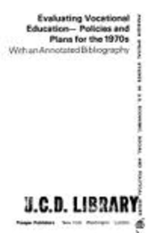 Vocational Program Evaluations