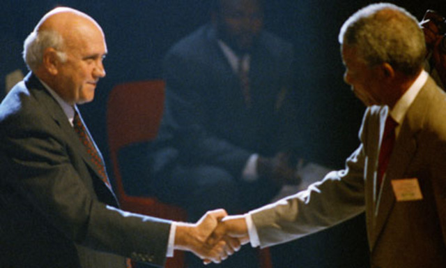 Mandela and de Klerk Debate