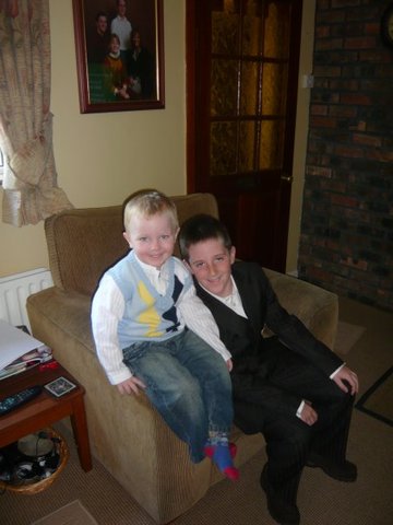 Ben at his Uncle Richie's Wedding