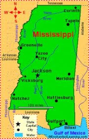 Mississippi Territory- Government set-up
